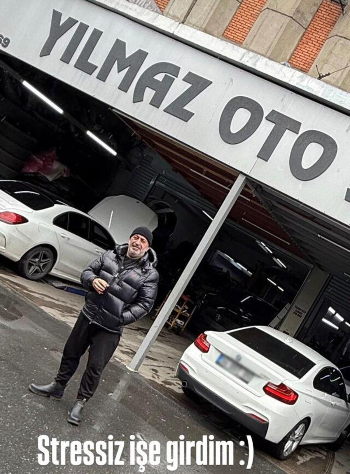 Cem Yılmaz oto sanayiden paylaştı: "Stressiz işe girdim" 1