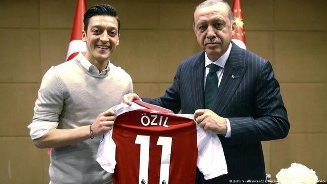 Mesut Özil Recep Tayyip Erdoğan