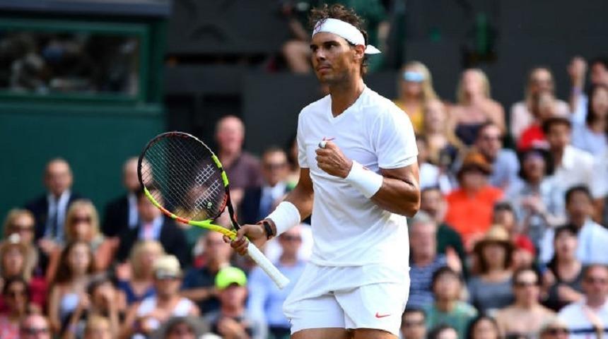 Nadal, Wimbledon'da &ccedil;eyrek finalde!