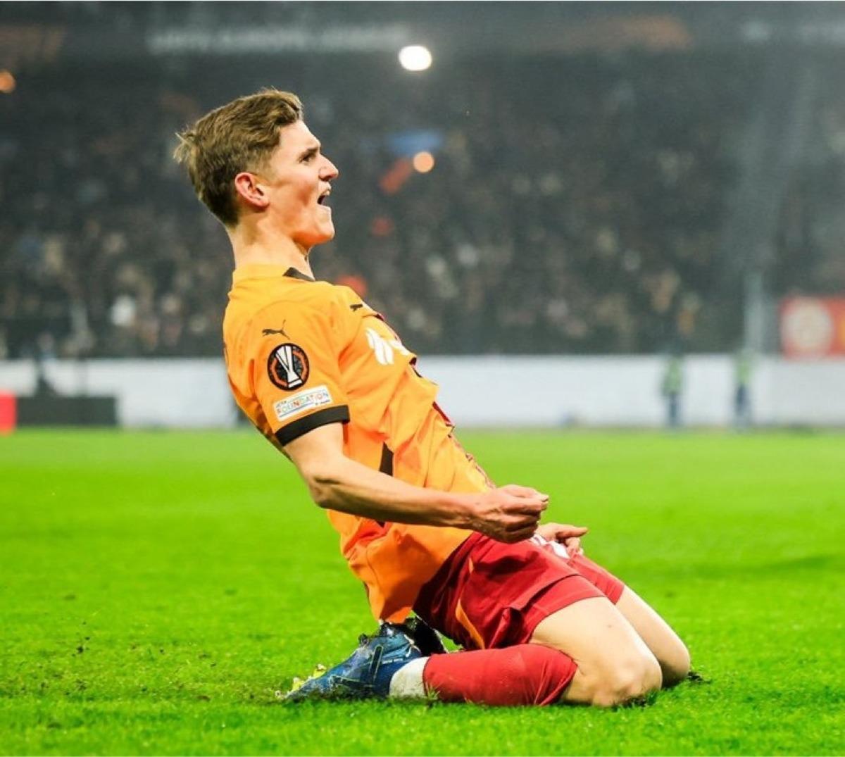 Galatasaray ın genç ismi Jelert ten Fransa da dikkat çeken çıkış! 4