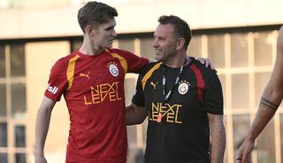 Galatasaray'ın ge&ccedil; ismi Jelert'ten Fransa'da dikkat &ccedil;eken &ccedil;ıkış!