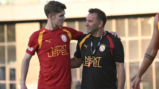 Galatasaray'ın genç ismi Jelert'ten Fransa'da dikkat çeken çıkış!