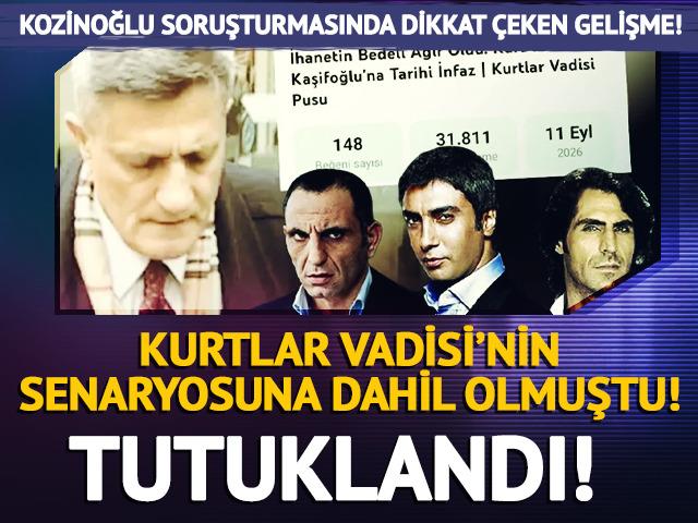 Kurtlar Vadisi dizisinin senaryosuna dahil olmuştu! Tutuklandı