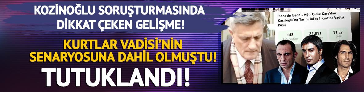 Kurtlar Vadisi dizisinin senaryosuna dahil olmuştu! Tutuklandı