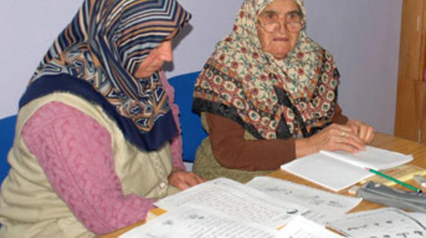 Isparta'da okuryazar belgesi