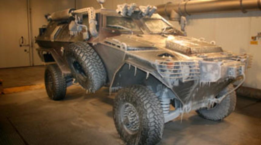 Arma 8x8 g&ouml;r&uuml;c&uuml;ye &ccedil;ıktı