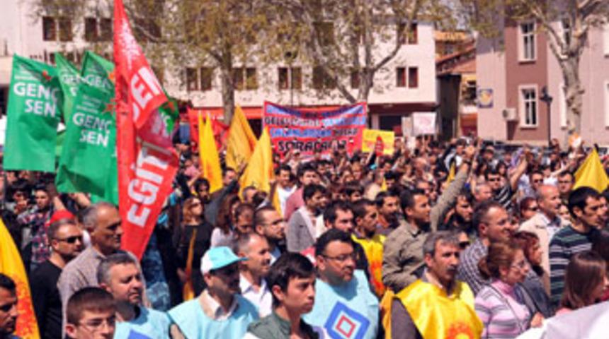 Tokat'ta 1 Mayıs coşkuyla kutlandı