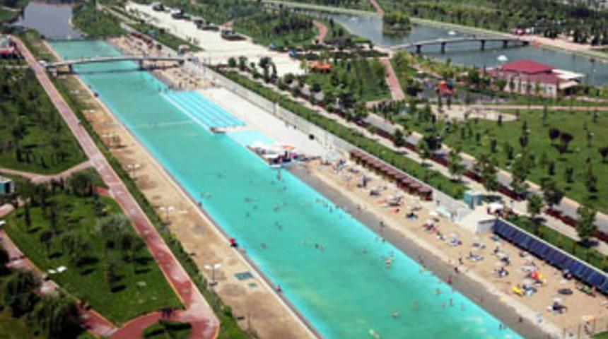 Eskişehir'e plaj geldi!