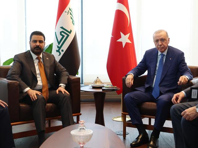 Cumhurbaşkanı Erdoğan, Irak Başbakanı Zeydi'yi kabul etti! A&ccedil;ıklama geldi