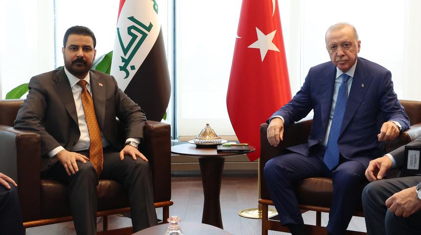 Cumhurbaşkanı Erdoğan, Irak Başbakanı Zeydi'yi kabul etti! A&ccedil;ıklama geldi