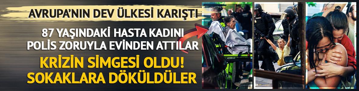 Avrupa'nın dev &uuml;lkesini ayağa kaldıran olay! Sokaklara d&ouml;k&uuml;ld&uuml;ler