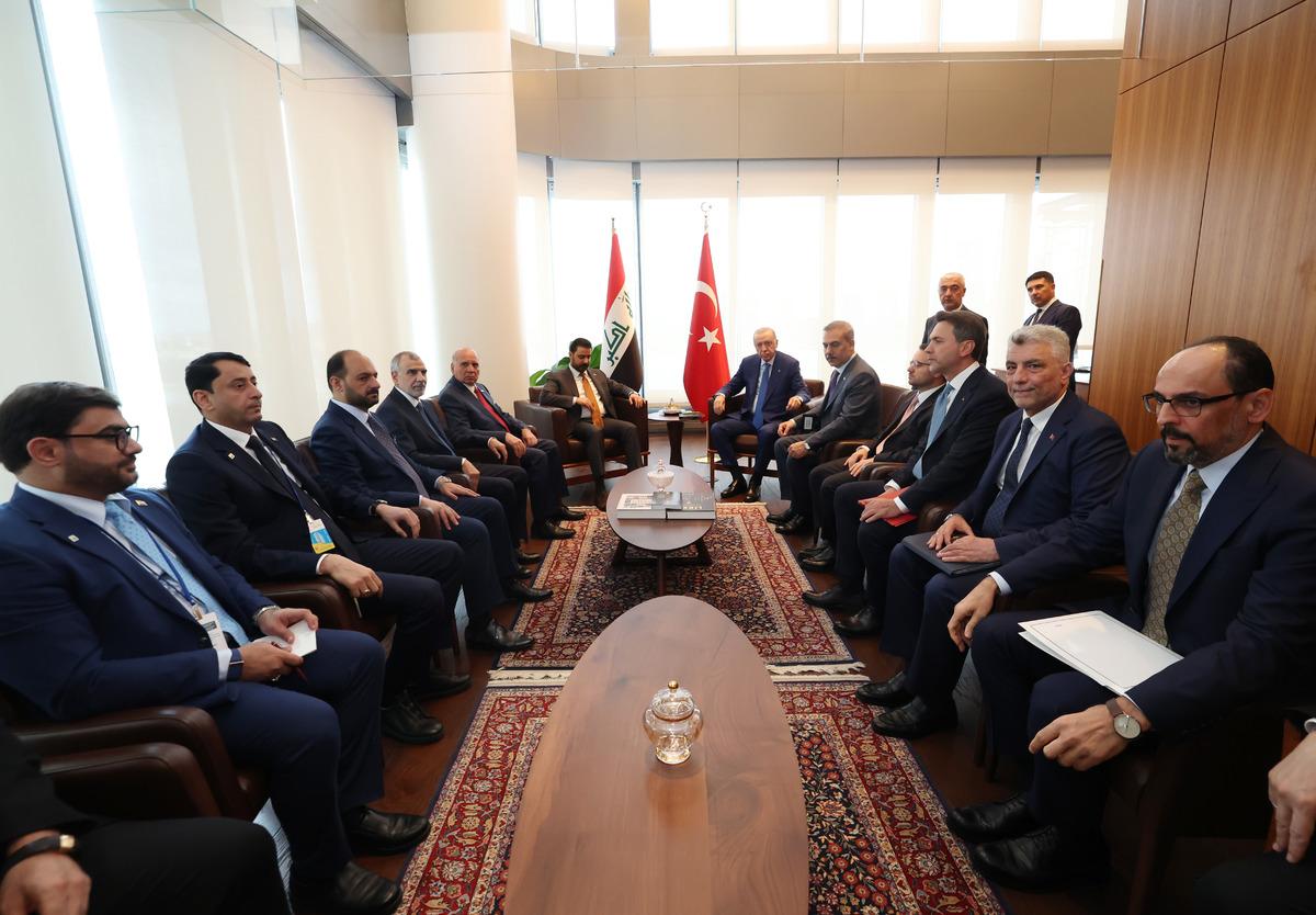 Cumhurbaşkanı Erdoğan, Irak Başbakanı Zeydi yi kabul etti! A&ccedil;ıklama geldi 1