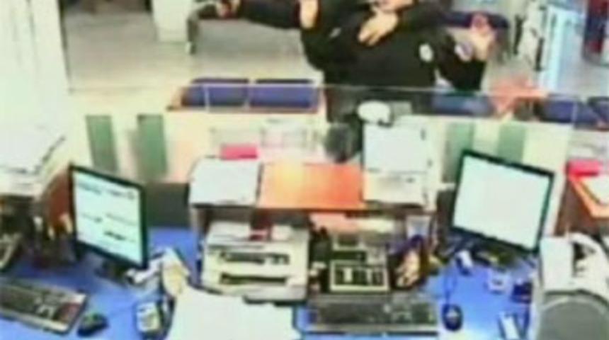 40 saniyede banka soygunu