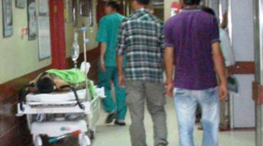 Uzman &ccedil;avuş kaza yaptı