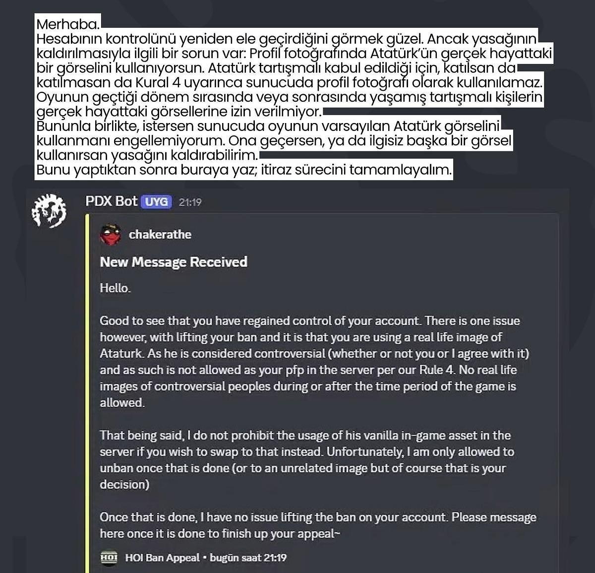 Dünyaca ünlü oyunun Discord sunucusunda ‘Atatürk’ skandalı! Türk oyuncular ayağa kalktı 1