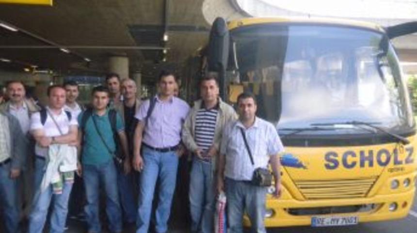 Almanya&rsquo;ya giden eğitimciler Siirt'e d&ouml;nd&uuml;