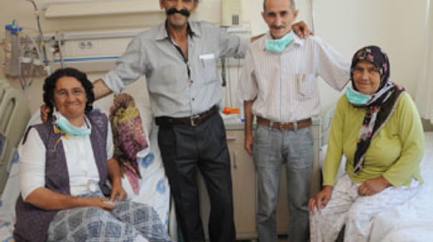 İki aile arasında b&ouml;brek kardeşliği