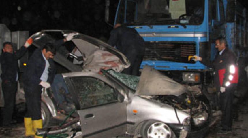 İki kardeş kazada can verdi