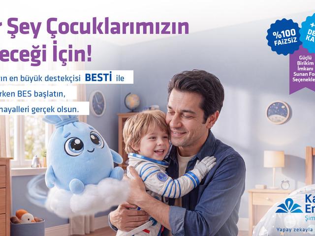 Katılım Emeklilik, Erken BES maskotu BESTİ&rsquo;yi tanıttı