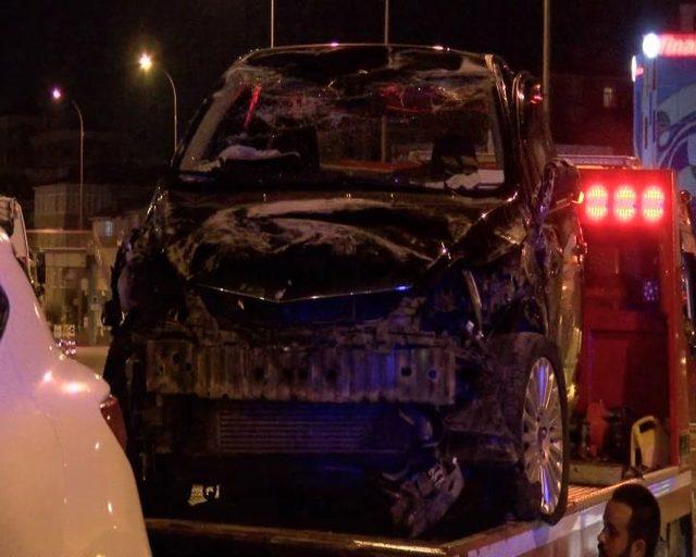 Şile Otoyolu'nda zincirleme trafik kazası