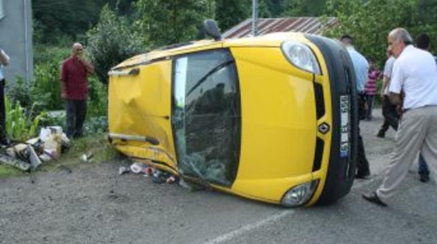 Vakfıkebir'de kaza: 7 yaralı