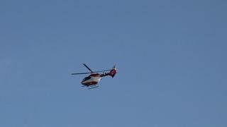Bahçesaray’da perikardit hastası helikopter ambulansla Van’a sevk edildi
