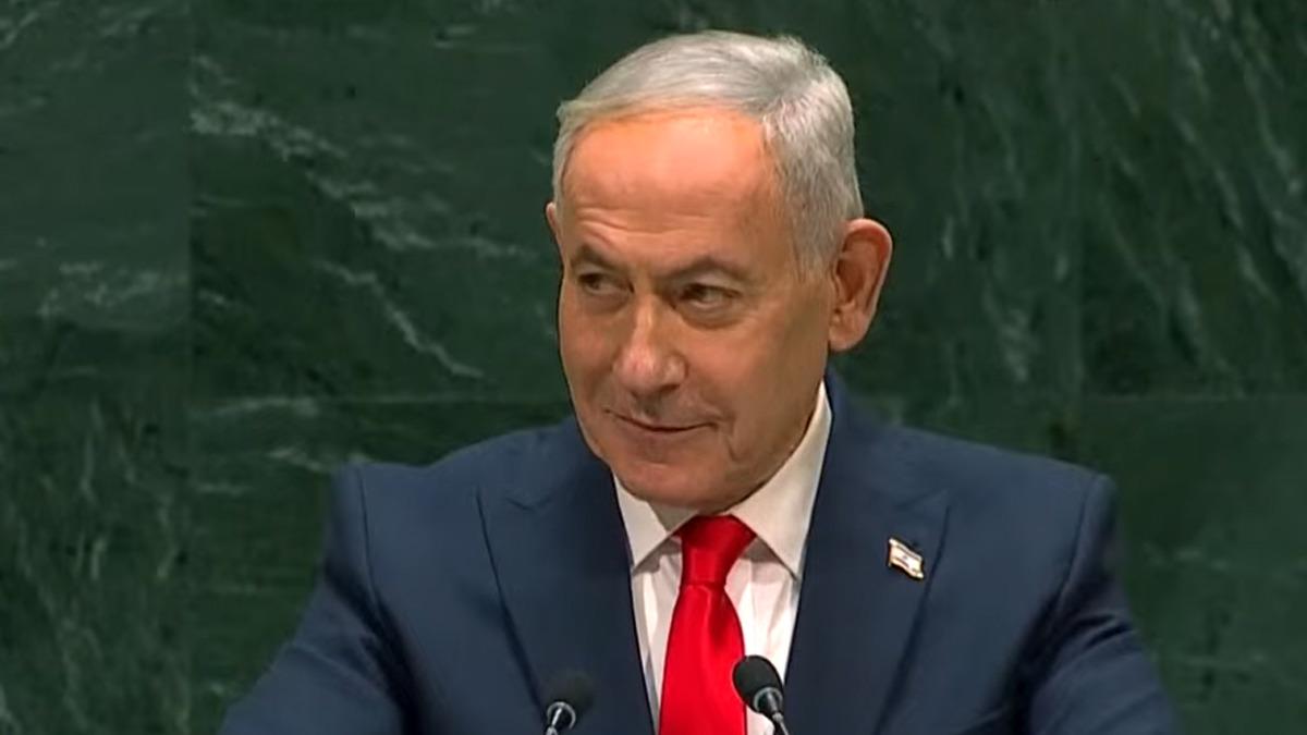 BM Genel Kurulu nda konuşma yapan İsrail Başbakanı Netanyahu ya şok tepki: Salonu terk ettiler 5