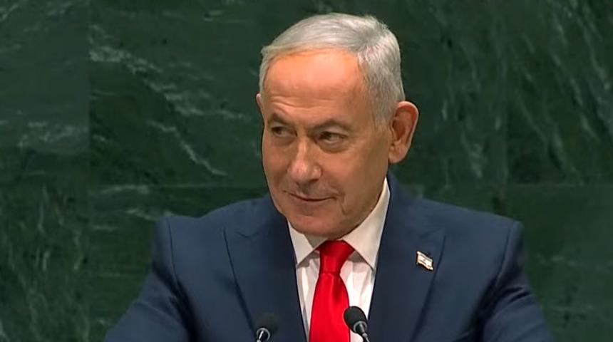 Netanyahu&rsquo;ya tepki sosyal medyada d&uuml;nya g&uuml;ndeminde