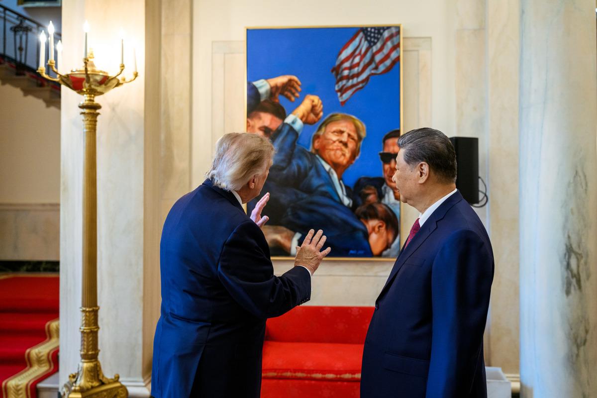 Beyaz Saray da dikkat çeken anlar! Çin Devlet Başkanı Şi, Trump’ın Biden esprisine güldü 1