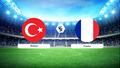 CANLI | T�rkiye - Fransa ma� anlat�m�!
