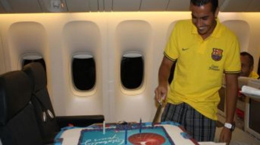 D&uuml;nya devi Barcelona, Atlantik&rsquo;i THY ile ge&ccedil;ti