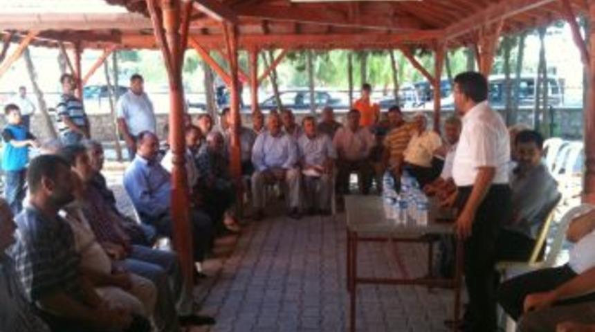 Milletvekili Yeşildal, k&ouml;y gezilerini s&uuml;rd&uuml;r&uuml;yor