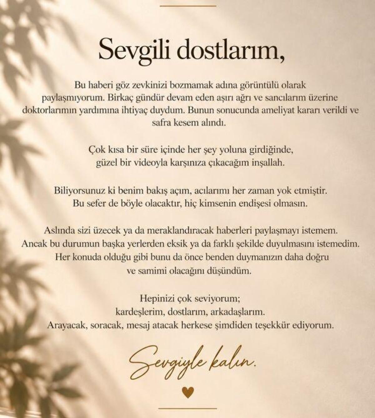 Metin Şentürk hastaneye kaldırıldı! Acil ameliyata alındı 2