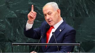Netanyahu BM kürsüsünde çağrı cihazı göstererek tüm dünyayı tehdit etti