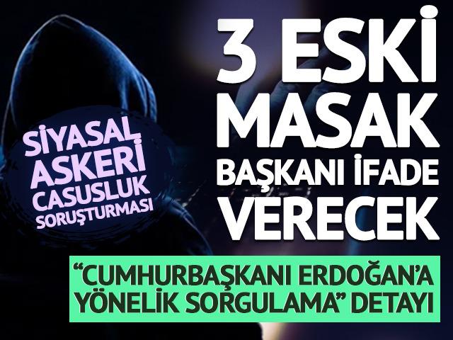Casusluk soruşturmasında eski MASAK başkanları ifade verecek