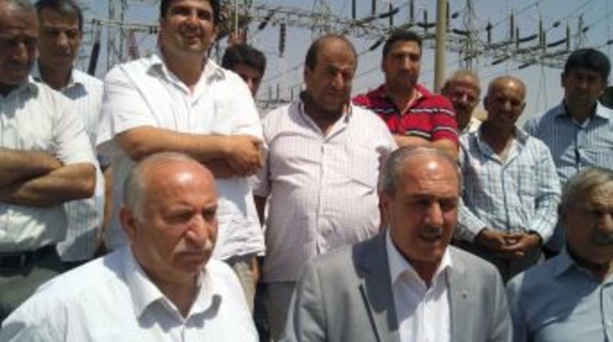 Kızıltepeli STK ve muhtarlardan elektrik sorununa tepki