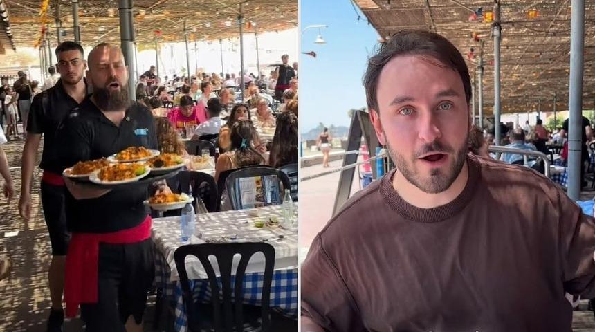 23 milyon kişi izledi! Ne men&uuml; var ne sipariş: Bağıran yemekleri alıyor