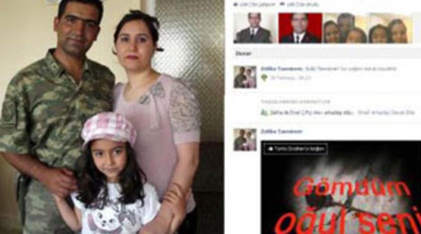 Şehit eşinden ağlatan t&uuml;rk&uuml;