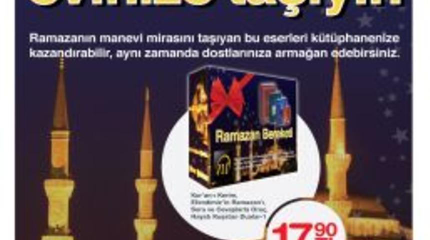 Ramazanın bereketi kitap raflarında