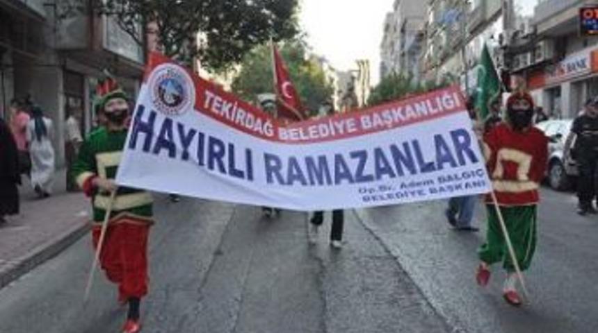 Tekirdağ 'da Ramazan şenlikleri