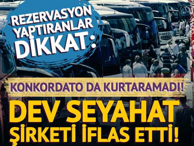 Rezervasyon yaptıranlar dikkat: Dev seyahat şirketi iflas etti!