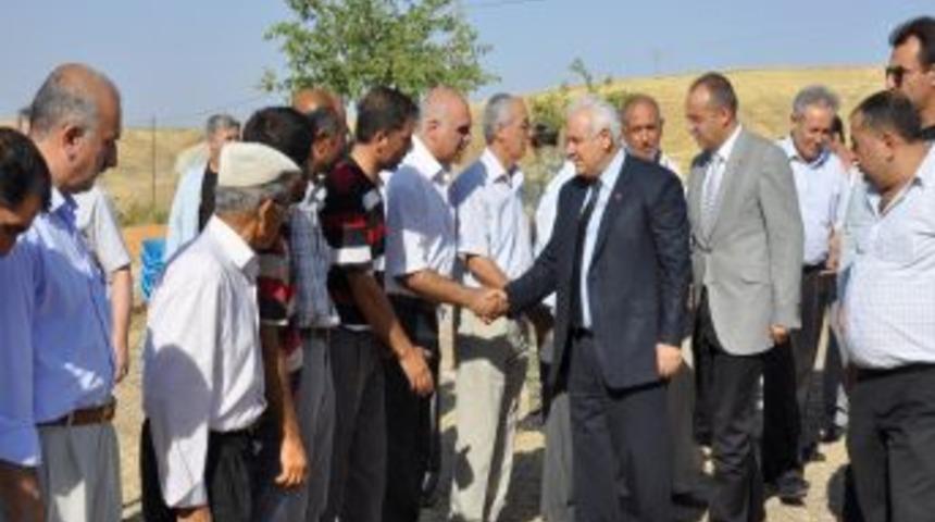 Vali Çolak, Kurtalan'da incelemelerde bulundu