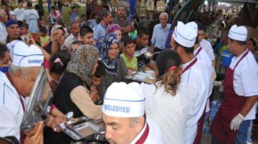 Şahinbey Belediyesi iftar &ccedil;adırlarını denetliyor
