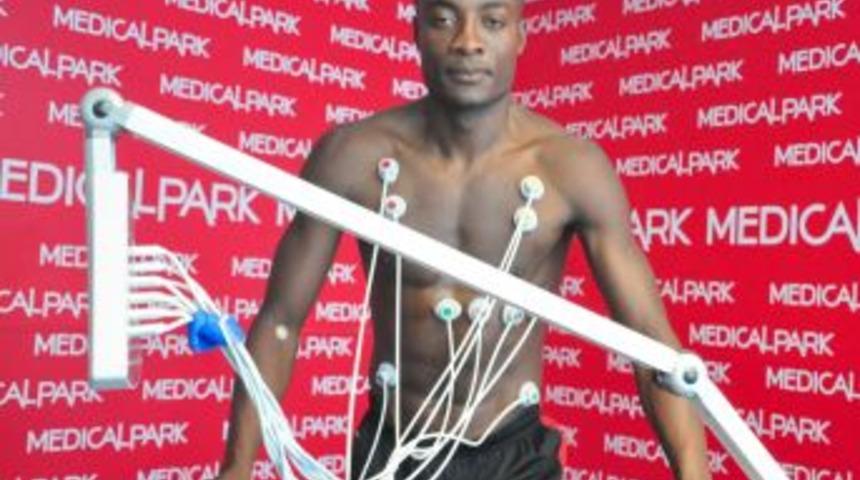 Belediyespor'un yeni tranfseri Webo, sağlık kontrol&uuml;nden ge&ccedil;ti