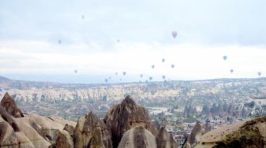 Kapadokya&rsquo;yı bu yıl 233 bin turist gezdi