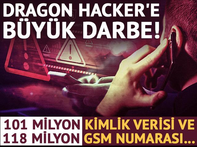 Dragon Hacker'a b&uuml;y&uuml;k darbe! Milyonlarca kimlik bilgisi, GSM numarası...