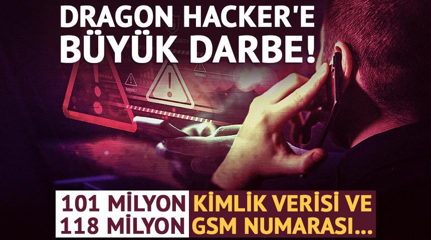 Dragon Hacker'a b&uuml;y&uuml;k darbe! Milyonlarca kimlik bilgisi, GSM numarası...