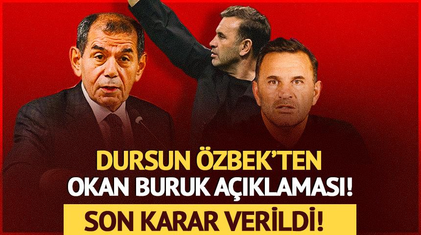 Galatasaray'da Dursun &Ouml;zbek noktayı koydu! Okan Buruk i&ccedil;in tarihi karar