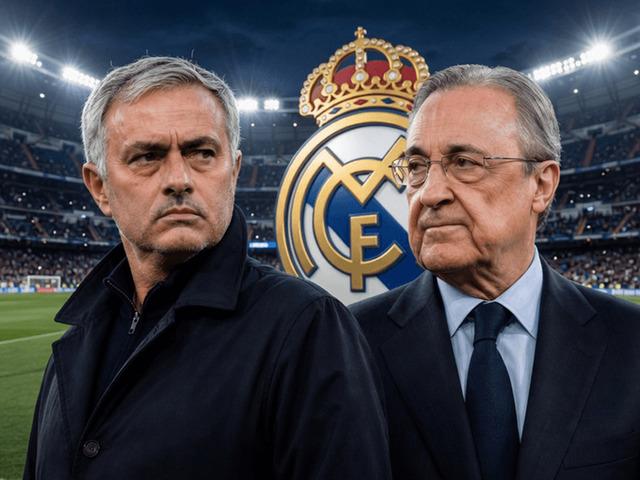 Real Madrid'de deprem &uuml;st&uuml;ne deprem! Florentino Perez &ccedil;ıldırdı, Jose Mourinho ile ipler tamamen koptu
