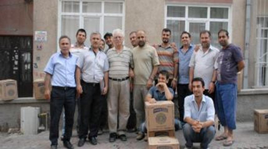 Iraklı mültecilerin erzağı sosyal konseyden